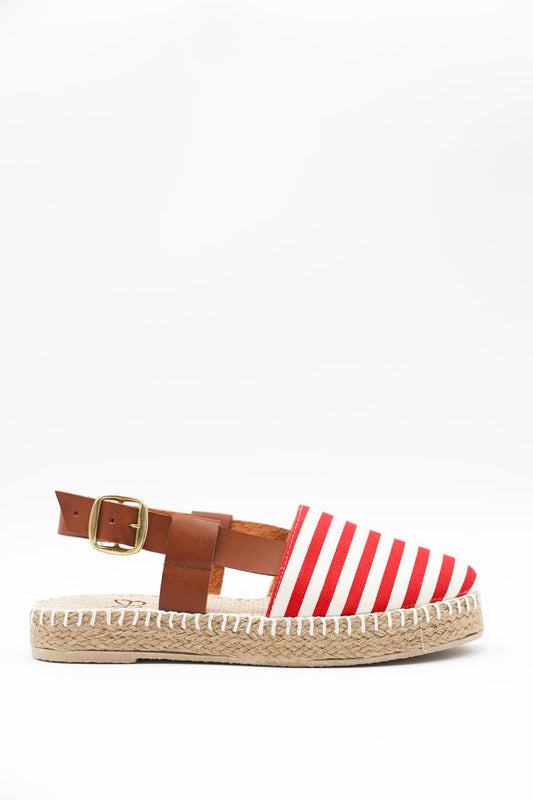 140 Textile Stripes Red